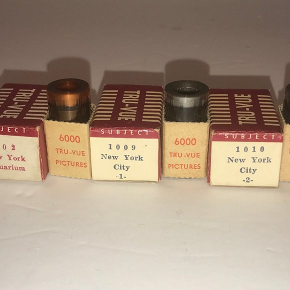 Tru-vue Film Strip Lot Of 5 New York Aquarium 102 - Picture 5 of 7